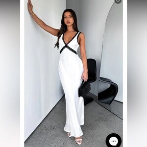 Event Ready Maxi Dress White